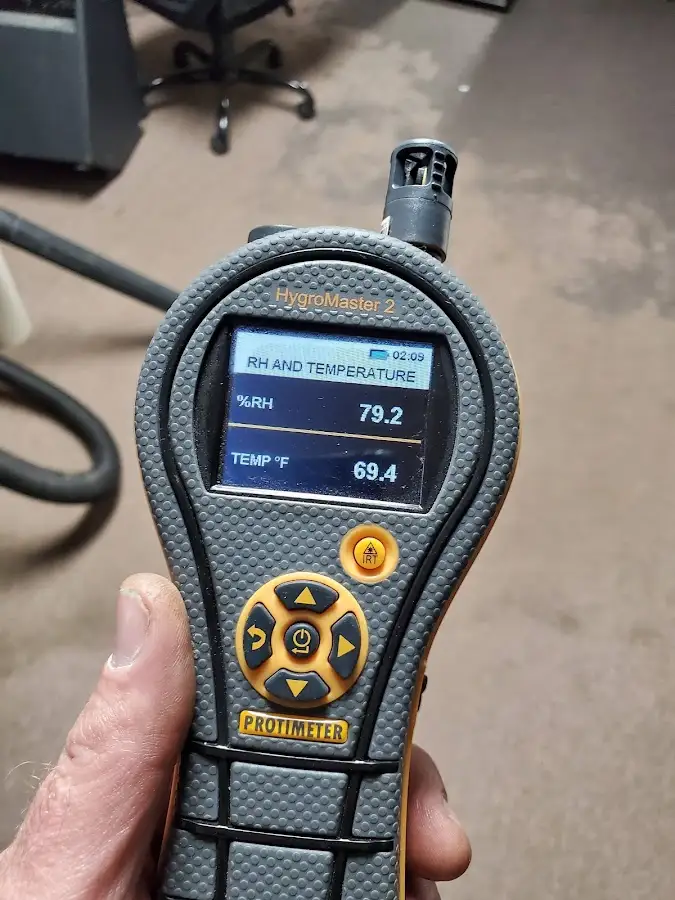 Moisture meter humidity assessment for Fire & Smoke Damage Restoration in Apollo Beach
